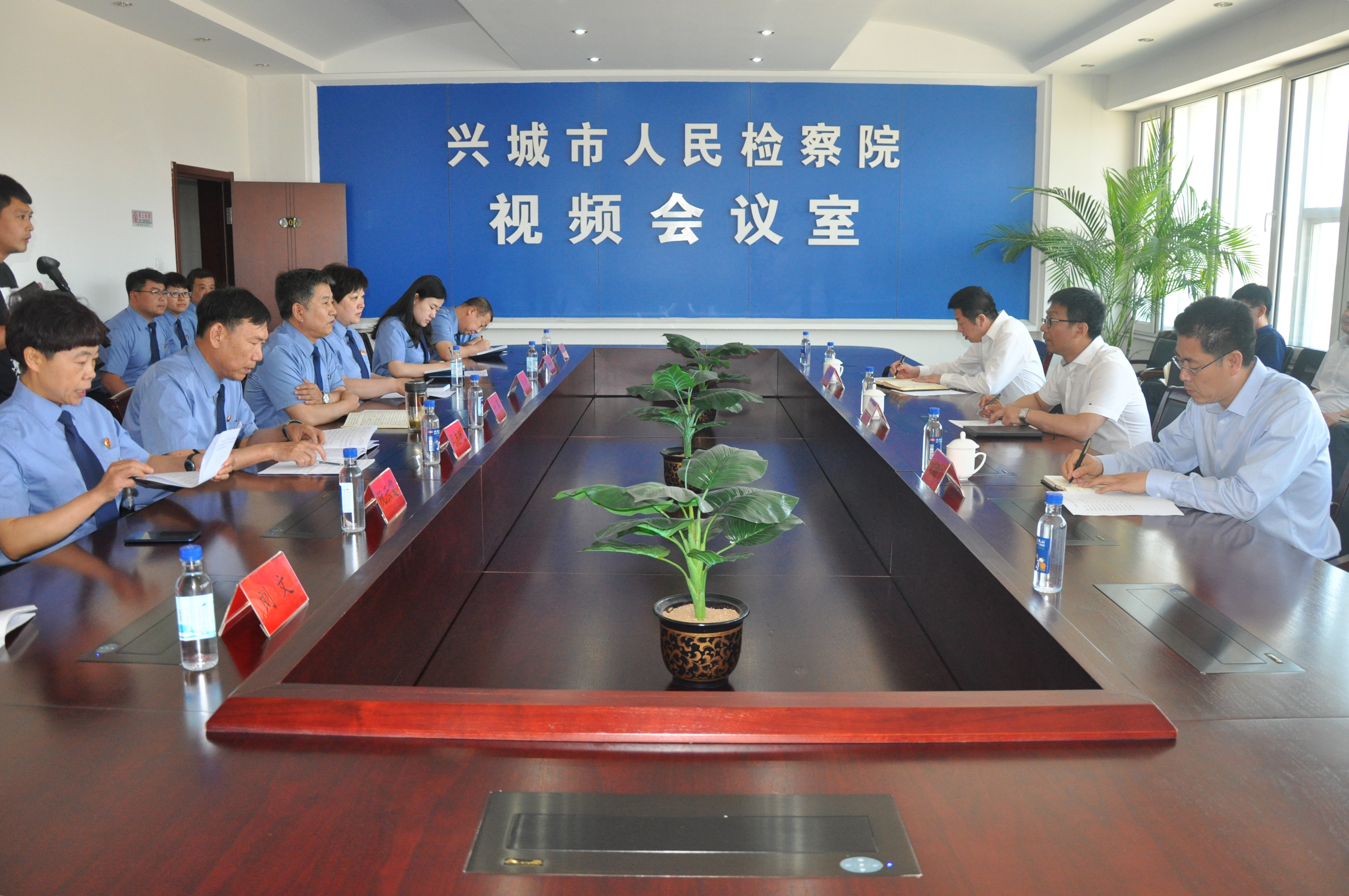 葫芦岛兴城市委书记到检察院调研指导工作